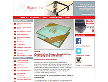 Tablet Screenshot of boxperfect.com